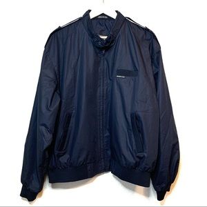 Vintage Members Only Iconic Racer Jacket Blue